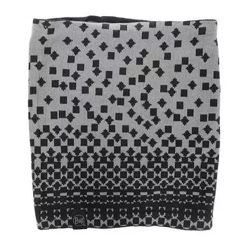 Вязаный воротник и флисовый внутренний слой Buff 11200 унисекс. TU чёрный/серый