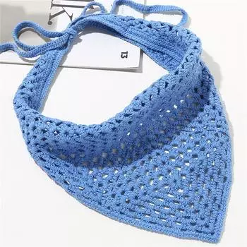 Вязаный вручную платок на голову, роскошный тюрбан для женщин, девочек, повязка на голову, модные эластичные спортивные повязки для волос из ткани, женский головной убор