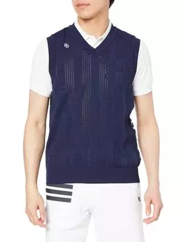Вязаный жилет Freco Navy 4 [Pearly Gates] Мужской / 053-3173305 121_Something [M]