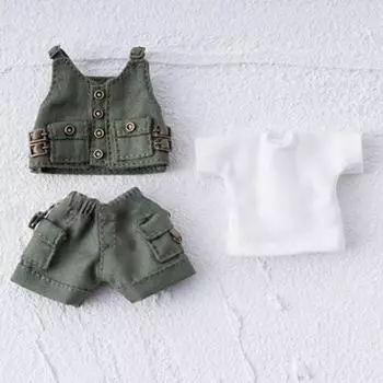Вязаный жилет и брюки ручной работы, повседневная одежда, топы для кукол 1/12 BJD GSC p9, для кукол 1/11 OB11 obitsu11 Male Green