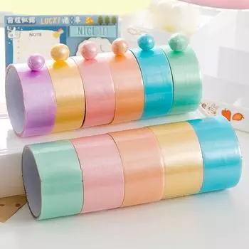 Вязкость Товары для вечеринок DIY Водные шарики Ленты Липкие шарики Ленты Клейкие ленты Игрушка для снятия стресса 4.8cmx10m-random color