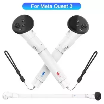 VR Games Controller Extensions Long Arms для Meta Quest 3 Handles Golf Club GorillaTag Grips для Meta Quest 3 Accessories