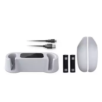 VR Gaming Fast Charging Base for 2 Magnetic Charging ock Station Glasses Magnetic Handle Accessories