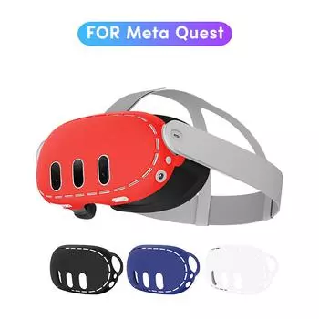VR Headset Silicone Cover Headset Protective Shells Anti-Throw Cover for VR Headset & Washable Silicone Sleeves чёрный