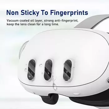 VR очки хост закаленная пленка подходит для Oil Head Glass New Quest3 Meta проницаемый высокий A5D0 transprent-For meta quest3