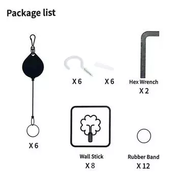 VR Потолочный блок управления кабелем для PS VR2/Pico 4 Link Cable Нет необходимости сверлить аксессуары для потолочной системы блоков