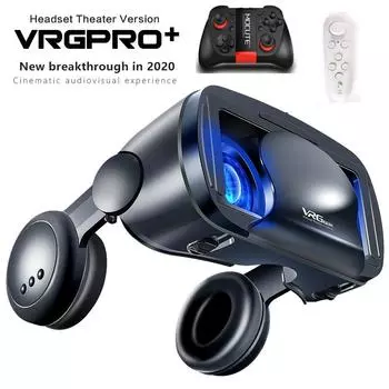 Vr Vrgpro Plus + Mini Vr очки 3d очки очки виртуальной реальности VR гарнитура для Google Cardboard с наушниками ONLY VR