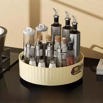 Вращающаяся легкая роскошная тарелка для фруктов для журнального столика в гостиной — креативное, многофункциональное, стильное решение для хранения