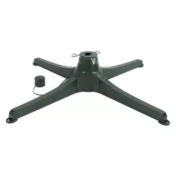 Вращающаяся на 360 градусов подставка для рождественской елки, регулируемый музыкальный держатель для вращающейся елки для ствола 1,25 дюйма EU Plug