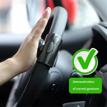 Вращающаяся на 360 градусов ручка рулевого колеса автомобиля, шариковый вращающийся рычаг, усилитель рулевого управления, силиконовый усилитель рулевого управления CHINA