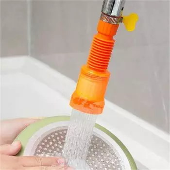 Вращающаяся на 360° насадка для кухонного смесителя, гибкая, простая в установке, фильтр для воды, брызгозащищенный, экономящий воду аэратор для смесителя для ванной комнаты