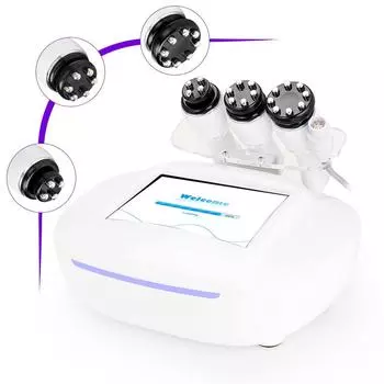 Вращающаяся на 360 ° радиочастотная головка, радиочастотный лифтинг-массажер для похудения кожи, лифтинг-массажер для омоложения кожи белый