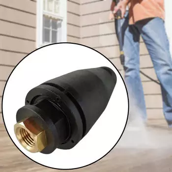 Вращающаяся насадка для грязеструйной машины 1/4 дюйма, вращающаяся с турбонаддувом 84.8mm Threaded