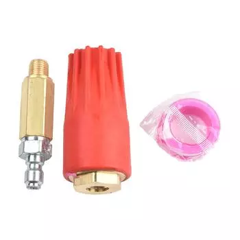 Вращающаяся насадка для мойки высокого давления, турбонасадка, распылительный наконечник 5100 фунтов на кв. дюйм
