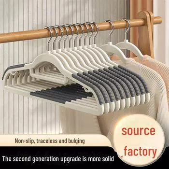 Вращающаяся нескользящая утолщенная вешалка для одежды для влажного и сухого использования