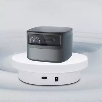 Вращающаяся подставка для дисплея с низким уровнем шума и нескользящей поверхностью для макияжа 3D-моделей чёрный