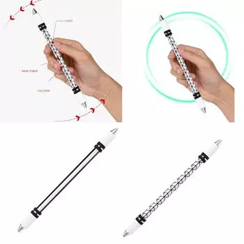 Вращающаяся ручка для пальцев Вращающаяся ручка для снятия стресса Вращающаяся ручка для развлечений Невозможность писать для снятия стресса у взрослых A