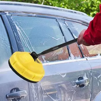 Вращающаяся щетка для мойки высокого давления, адаптер для вращающейся щетки для мойки высокого давления, очистка поверхности, автомобильная щетка для пола для Karcher K CHINA