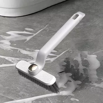 Вращающаяся щетка, щетка для чистки, очиститель щелевых швов для дверей белый