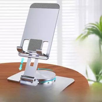Вращающаяся складная подставка из алюминиевого сплава для телефона и планшета для настольного использования Z54 Fixed Lifting Model
