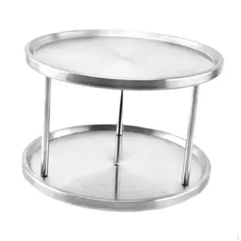 Вращающаяся стойка для хранения приправ, органайзер для косметики, прочные банки