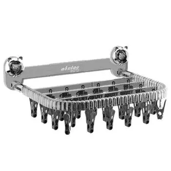 Вращающаяся сушилка на присоске Складная сушилка для детской одежды Вешалка для одежды Бытовая серый