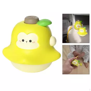 Вращающаяся верхняя настольная игрушка, симпатичные принадлежности для вечеринок, гироскоп, форма фрукта для мальчиков и девочек, подарок на день рождения, сумка для подарков banana