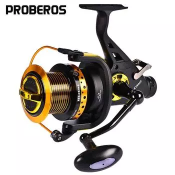 Вращающееся колесо с металлической проволокой и чашкой 13 + 1BB, вертикальное колесо для лески, металлическое коромысло, колесо для морской рыбалки