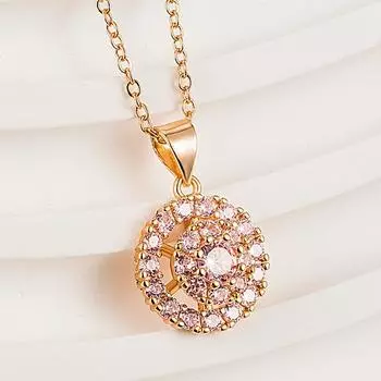 Вращающееся ожерелье Темперамент Простая мода Легкая роскошь Высокий смысл Ниша Оригинальный дизайн Женский