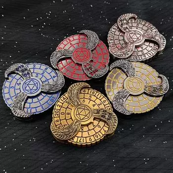 Вращающиеся кости для рулетки, гироскопические кости на кончиках пальцев, DND, ролевая игра, ролевая игра, игрушка