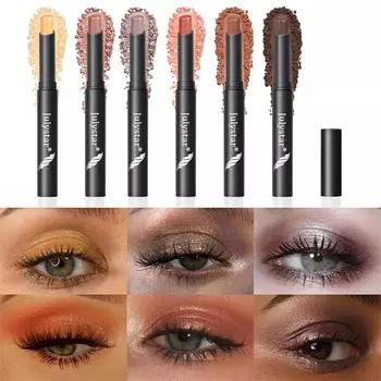 Вращающиеся тени для век Lazy Pearl Eyeshadow Stick, контурные тени, хайлайтеры, осветляющие тени для губ, все в одном 013