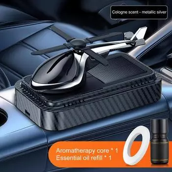 Вращающийся автомобильный ароматерапевтический автомобильный вертолет ароматерапевтический диффузор креативный очиститель воздуха аксессуары для украшения автомобиля синий