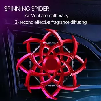 Вращающийся автомобильный освежитель воздуха, автомобильные духи для дома, авто декоративные аксессуары, ароматизатор, аксессуары для диффузора синий