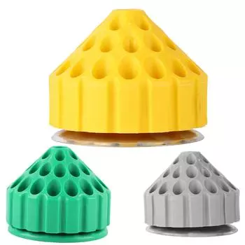 Вращающийся держатель для бура, подставка для метчика, шлифовальные инструменты для резьбы, органайзер Gray