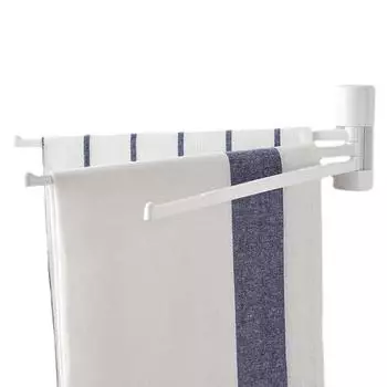 Вращающийся держатель для полотенец для ванной комнаты, свободно вращающаяся вешалка для полотенец, органайзер для хранения вещей в шкафу, на открытом воздухе у бассейна, в прачечной, в автофургоне и в шкафу