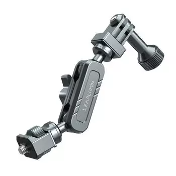 Вращающийся держатель Magic Arm для GoPro Magic Arm с винтом, подходит для камеры Cup, алюминиевый держатель Magic Arm, совместим с камерой Cage 360°, крепление Mini 1/4”,