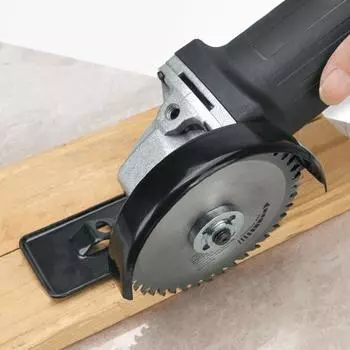 Вращающийся инструмент Легко установить Регулируемая ручка Поддержка угловой шлифовальной машины Безопасно Практично чёрный