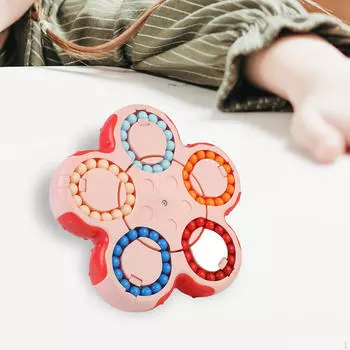 Вращающийся куб Bean Fidget Hand для вечеринки, подарка на день рождения, Пасху зелёный