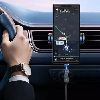 Вращающийся магнитный зарядный магнитный кабель, прочная, удобная адсорбция, экономящая время линия передачи данных для IPhone