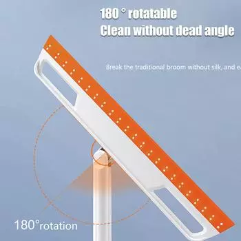 Вращающийся на 180° силиконовый скребок, метла, волшебная швабра для мытья полов, скребок для мытья стекол, швабра для пола, бытовая утварь, инструмент для уборки