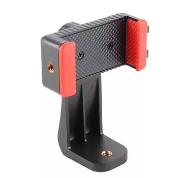 Вращающийся на 360 градусов адаптер для штатива для смартфона, держатель для штатива с креплением «холодный башмак»