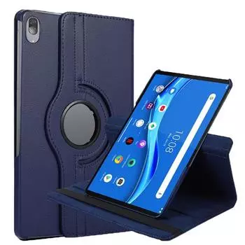 Вращающийся на 360 градусов чехол для Lenovo Tab M10 HD 2-го поколения TB-X306F TB-X306X X306 10,1 дюймов, чехол для планшета с откидной подставкой, чехлы из искусственной кожи M8 8705 8505 красный