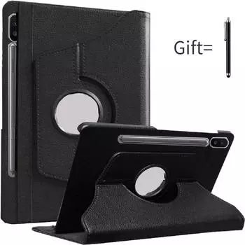 Вращающийся на 360 градусов чехол для Samsung Galaxy Tab S9 Ultra 14,6 S8 Plus 12,4 S7 FE 11, чехол для планшета SM-X900 X916 X800 X810 T730 T970, чехлы S9 11inch красный