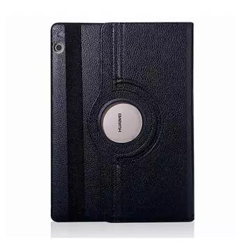 Вращающийся на 360 градусов чехол из искусственной кожи для Huawei MediaPad T5 10 дюймов, чехол для Huawei AGS2-W09 AGS2-AL00 AGS2-L03 AGS2-W19 10,1 дюйма белый