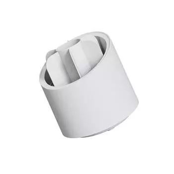 Вращающийся на 360 градусов держатель для кистей для макияжа, помады, косметика с крышкой