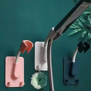 Вращающийся на 360 градусов держатель насадки для душа Регулируемый держатель насадки для душа Ручная вешалка для насадки для душа для ванной комнаты