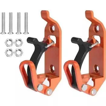 Вращающийся на 360 градусов держатель, универсальное крепление для лопаты, прочное настенное крепление, кронштейны для крепления лопаты, крепление для багажника на крышу, аксессуары чёрный