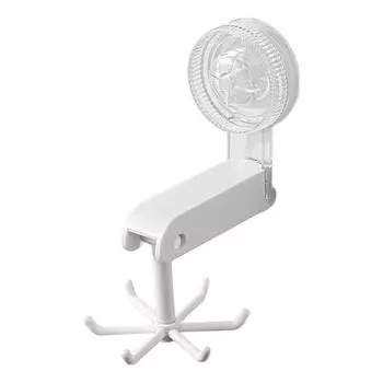 Вращающийся на 360 градусов крючок, конструкция присоски с высокой несущей способностью, простая установка, многоцелевой настенный крючок, органайзер для кухонной утвари белый