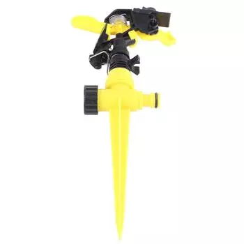 Вращающийся на 360 градусов распылитель воды для полива сада и двора, орошение, круговые газонные разбрызгиватели для наружного применения