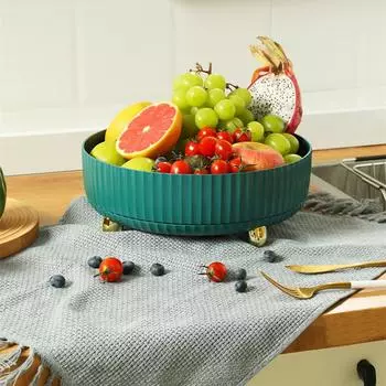 Вращающийся на 360 градусов шкаф для специй, приправ, органайзер для тарелок, кухонный, для ванной комнаты, вращающийся поднос для хранения косметики, контейнер